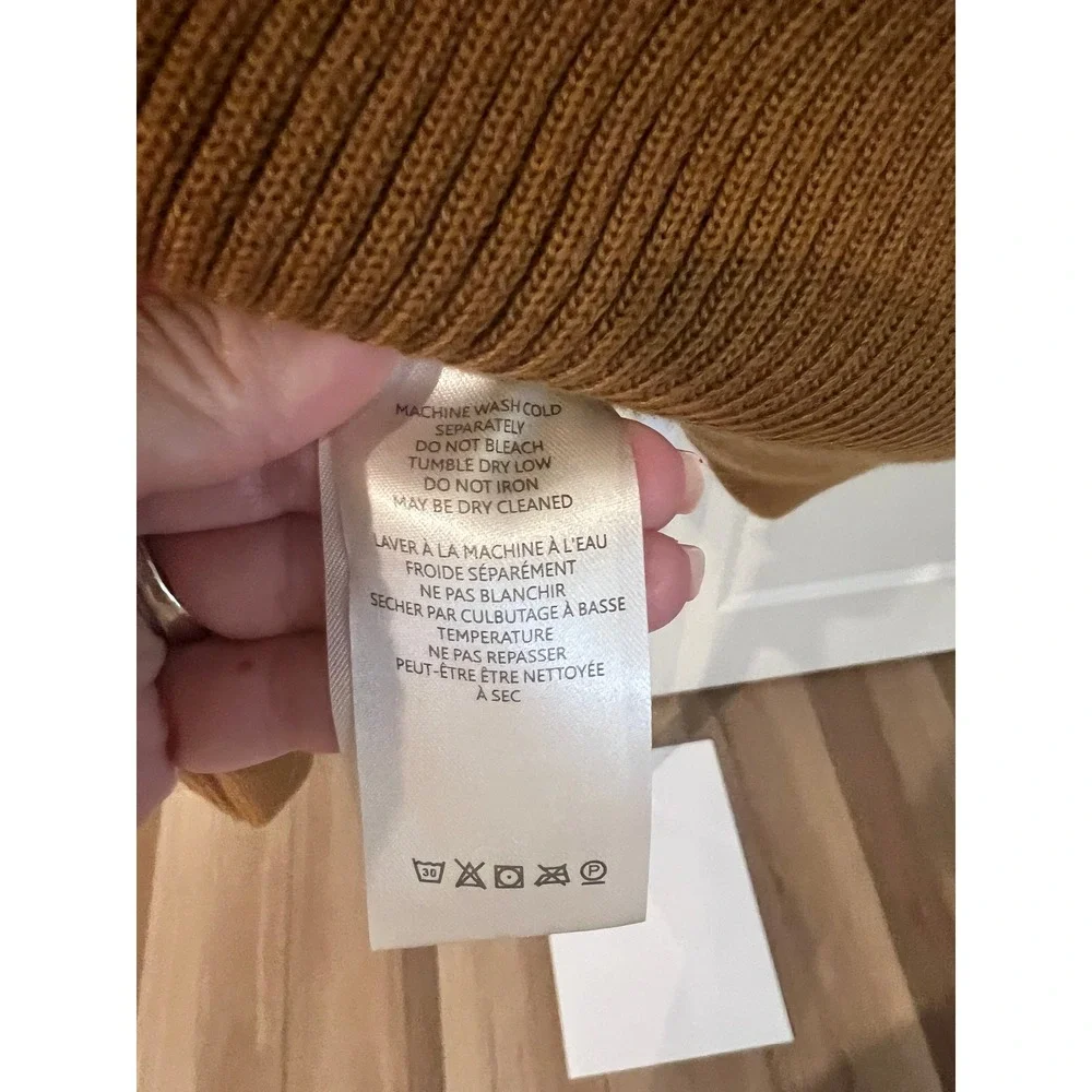 Free People We The Free Cozy Camden Sherpa Brown Fleece Sweatshirt Womens Small